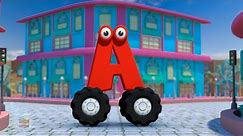 Alphabet on wheels | Learning Video For Kids | Videos for Children