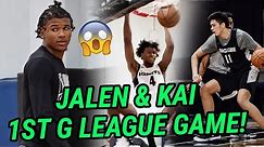 Jalen Green & 7'2" Kai Sotto GO OFF In First G League Game! This Team Is About To Be UNSTOPPABLE 🔥