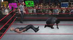 Mark Henry Versus Sandman (WWE SmackDown Vs. Raw 2008)