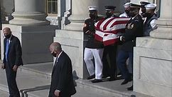 Casket of Rep. John Lewis Leaves US Capitol