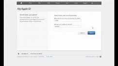 How to reset your apple id password with security questions in IOS 7 (iPhone5s tips and tricks)