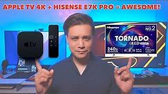 Apple TV 4K in 2024 + Hisense E7K Pro QLED Long Term Review | Punchi Man Tech