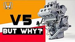 Why Honda Used the V-5 Engine