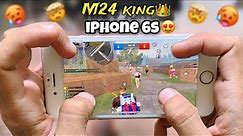 M24 KING👑 ON IPHONE 6s🔥 || iPhone 6s pubg test 20230🥶