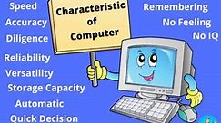 10 Major Features & Characteristics of Computer