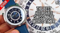 The Best Affordable Automatic 39mm World Timer Under $1500: The Swiss Made Farer Roché Watch