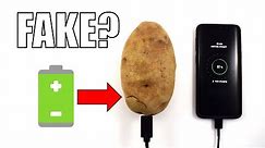 ⚡Can You Charge a Phone with a Potato Battery?🥔