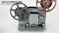 Argus Showmaster 8mm Projector Demo