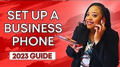 How To Set Up a Professional Business Phone-CHEAP!! (2023 UPDATED Beginner’s Guide)