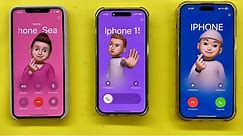 iPhone 11 Pro Max+14 Pro Max vs IPhone 15 Pro Incoming+Outgoing Call