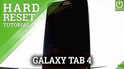 Hard Reset SAMSUNG Galaxy Tab 4 - Format / Restore Galaxy Tab