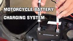 Motorcycle battery charging system components, functions and maintenance