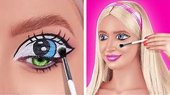 How To Become A Real Doll | Spectacular Tutorials For Original Make Up by 123 GO!