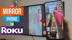 How to Mirror Phone to Roku TV [Free & Wireless] - 2022 (Miracast Roku TV)