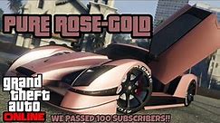"PURE ROSE GOLD" Modded CREW Color (HEX CODE!) | GTA ONLINE