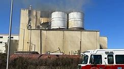 Gas-fed fire causes explosion in contracted building at Back River Wastewater Treatment Plant
