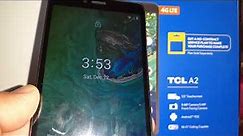 how to System update in TCL A2, TCL A1, TCL A1X phone