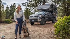 Her Cozy Truck Camper RV - 4 Season Tiny Home Living