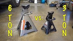 Harbor Freight PITTSBURGH 6 TON HEAVY DUTY JACK STANDS