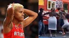 Footage Shows WNBA Atlanta Dream Players In Violent Brawl Near Food Truck (VIDEO)
