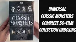 Universal Classic Monsters: Complete 30-Film Collection - Blu-ray Unboxing