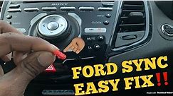 Ford Sync Bluetooth Fix *EASY*