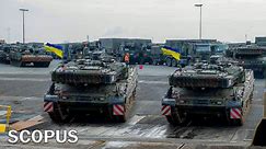 Russia withdraws: Dozens of German LEOPARD 2A7V tanks have arrived in Ukraine