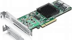 Internal PCI Express SAS/SATA HBA RAID Controller Card, SAS2008 Chip, X8, 6Gb/s, Same as SAS 9211-8I