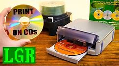 The Oddly Enjoyable Casio CW-50 Thermal CD Printer