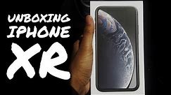 iPhone XR (Black) Unboxing & Setup