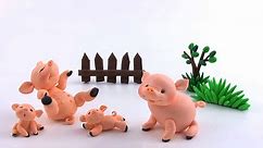 LETS CLAY! Piglet tutorial - polymer clay