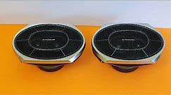 Pioneer TS-695 * Vintage 3-Way Cross-Axial Car Speakers