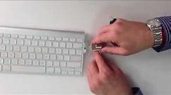How to use Maclocks Apple Wedge Lock?