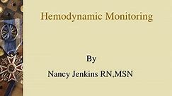 PPT - Hemodynamic Monitoring PowerPoint Presentation, free download - ID:434068