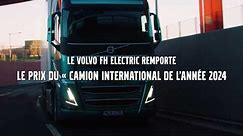 Volvo Trucks France - Volvo FH Electric remporte le prix du « Camion international de l’année 2024 »
