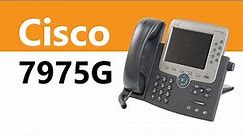The Cisco 7975G IP Phone - Product Overview