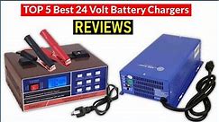 ✅ BEST 5 24 Volt Battery Chargers Reviews | Top 5 Best 24 Volt Battery Chargers - Buying Guide