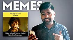 Make Memes On Phone - How to Make Memes with Text and Picture in Pixellab | Hindi | Tech Vox