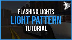 Flashing Lights: Light pattern tutorial!