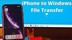 iPhone To Windows file transfer - A step by step tutorial for configuring an SMB network connection