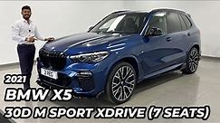 7 Seat 2021 BMW X5 30D M Sport xDrive
