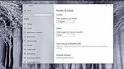 How To Turn Off and Disable Sleep Mode In Windows 10 [Tutorial]