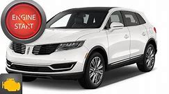 Open and Start a Lincoln MKX with a dead key fob battery: Update.