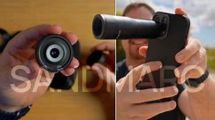 Lentes microscópio e telefoto de 6x da SANDMARC para iPhone!