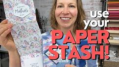 Use Your Paper Stash With 7 Ways To See Both Sides of Your Designer Paper!