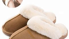 Womens Slipper Memory Foam Fluffy Soft Warm Slip On House Slippers,Anti-Skid Cozy Plush for Indoor Outdoor - Walmart.ca