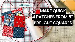 4 Patch Quilts Made Easy: The 5" Square Hack You Won't Believe!