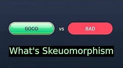 What is Skeuomorphism? Explanation, Examples and More