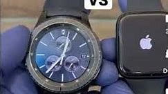 Samsung watch✔ vs apple watch ❌ #Samsung #vs # Apple watch# campare# gertieinar # short# video
