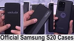 Official Original Samsung Galaxy S20 Plus, S20, S20 Ultra Cases Review ( Best S20 Cases)